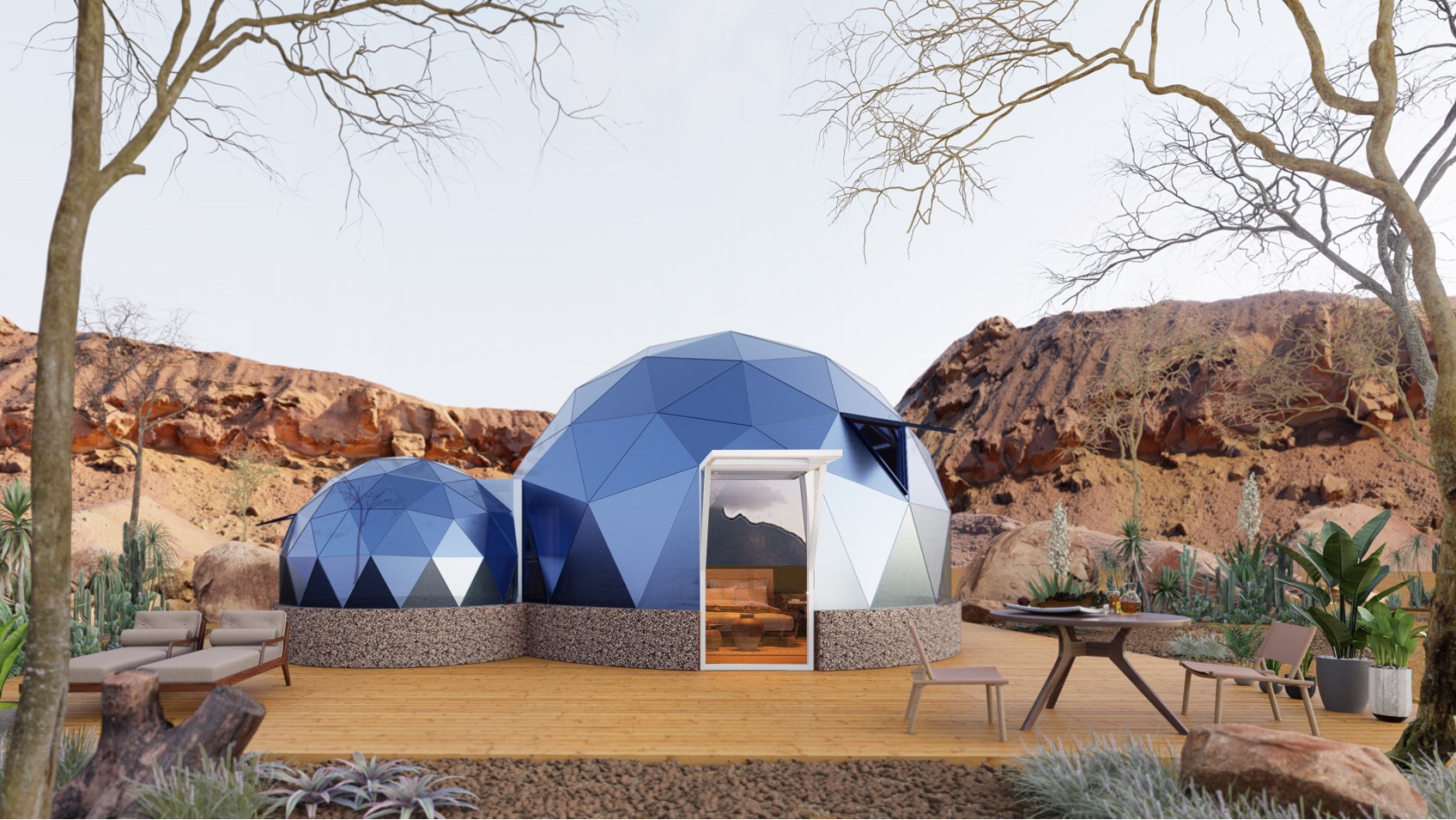 双体星空房(双子星)