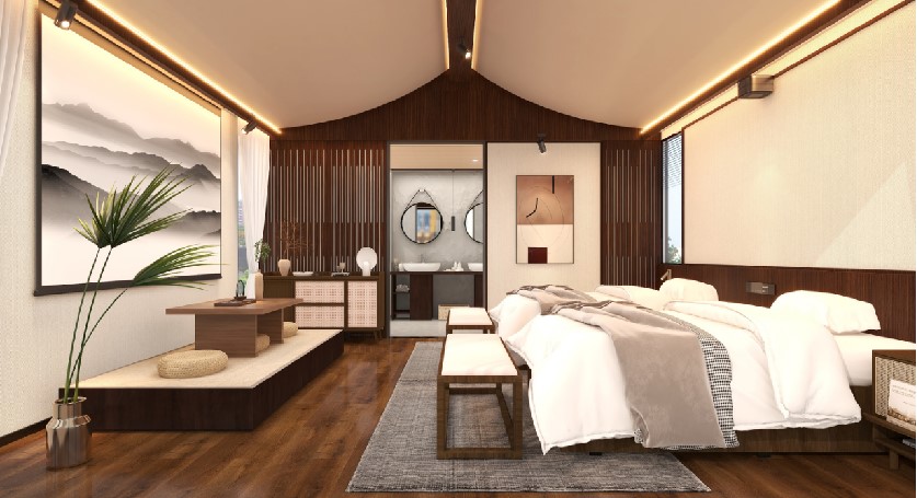 硬体墙韩式帐篷(天籁之居)